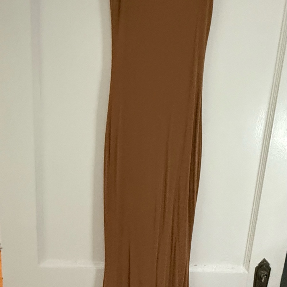 SKIMS Brown Maxi Dress